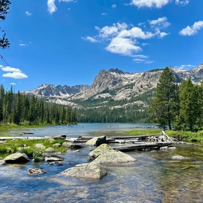 Lake Mary below the Sherwin Range